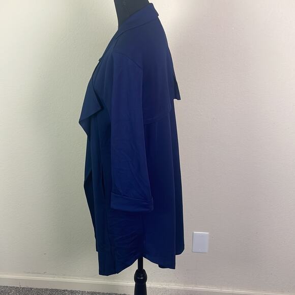 $10 SALE! PRICEFIRMNWOT Nordstrom's bobeau open front cardigan/trench women's S - Picture 5 of 15